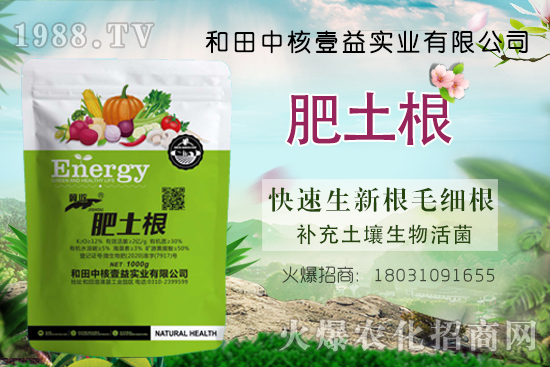 中核壹益“肥土根”有什么功效？肥土根使用方法詳解