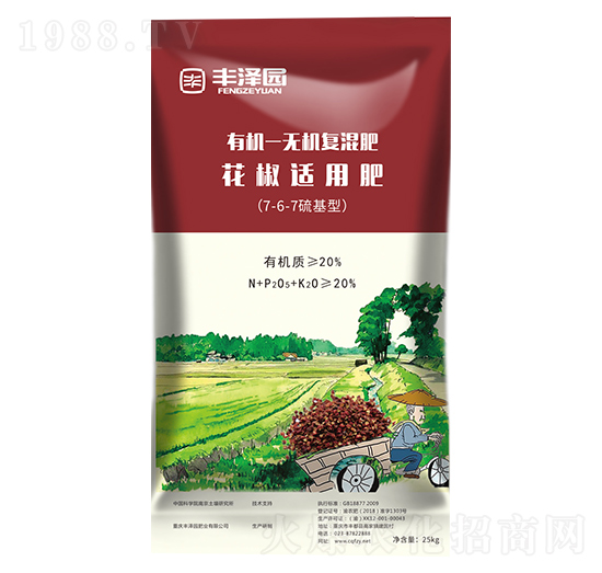 有機(jī)-無(wú)機(jī)復(fù)混肥-花椒適用肥-豐澤園肥業(yè)