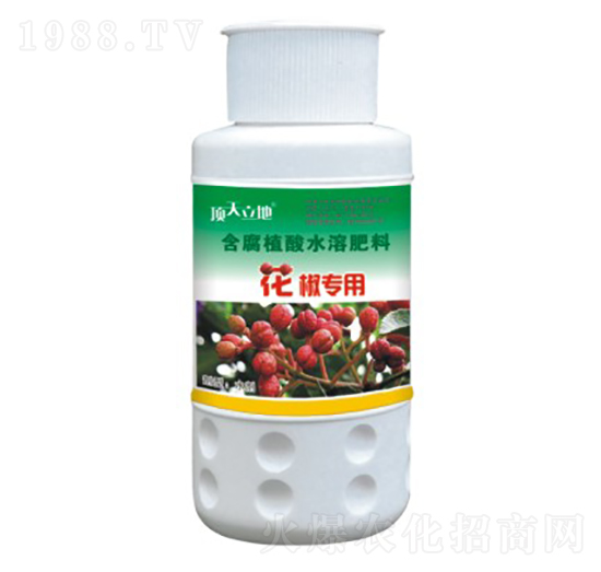 花椒專用含腐植酸水溶肥料-頂天立地-恒綠植物