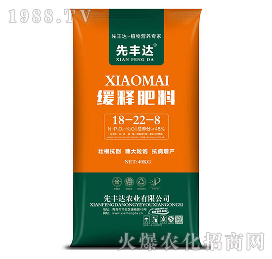 緩釋肥料18-22-8-先豐達(dá)