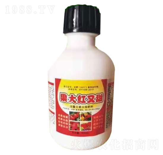 微量元素水溶肥料-果大紅又甜-護農(nóng)植物