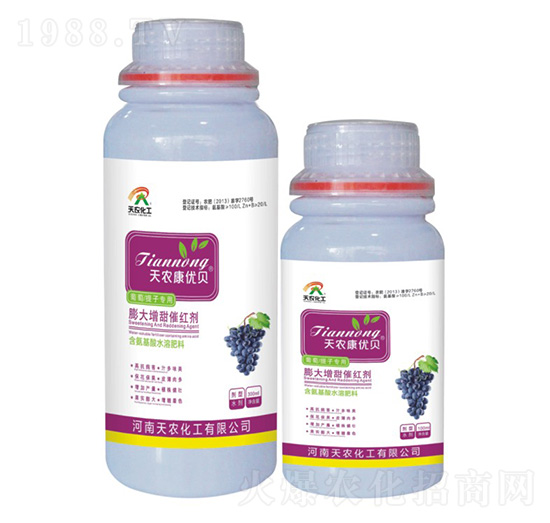 葡萄專用含氨基酸水溶肥料-天農(nóng)康優(yōu)貝-天農(nóng)化工