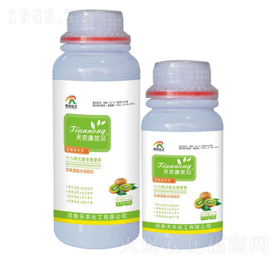 獼猴桃含氨基酸水溶肥料-天農(nóng)康優(yōu)貝-天農(nóng)化工