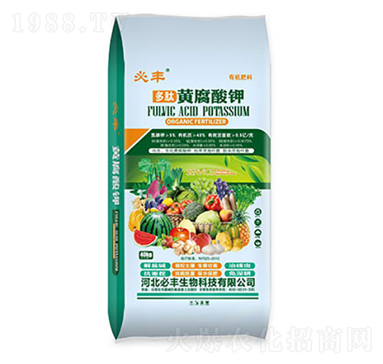 多肽黃腐酸鉀有機肥-必豐生物