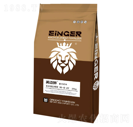 全水溶生根型復(fù)合肥料15-5-27-彩獅-優(yōu)可丹