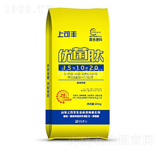 優(yōu)菌肽15-10-20-上可豐-中農三禾