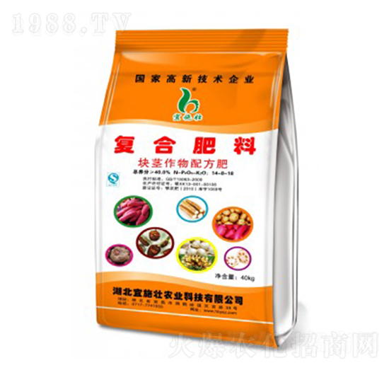 薯類配方復(fù)合肥14-8-18-宜施壯