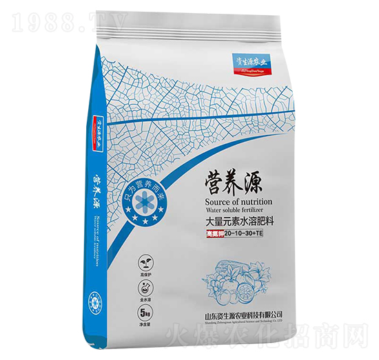 高氮鉀型大量元素水溶肥料-資生源農(nóng)業(yè)