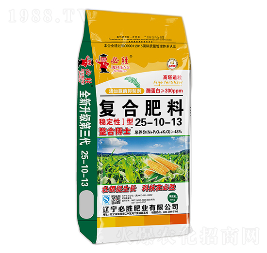 復合肥料25-10-13-螯合博士-必勝肥業(yè)
