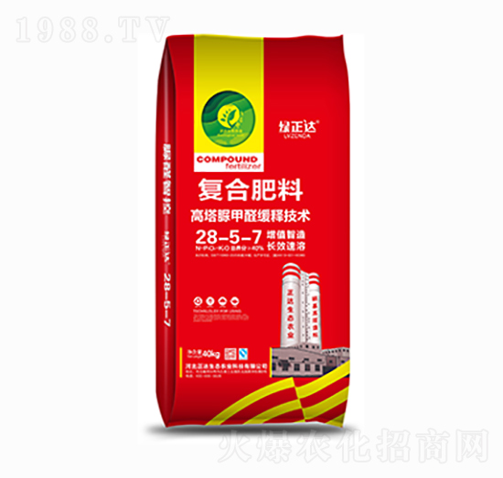 高塔脲甲醛復(fù)合肥料28-5-7 綠正達(dá)