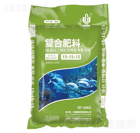 復(fù)合肥料15-15-15 碧翠施·魚蛋白 益國農(nóng)業(yè)