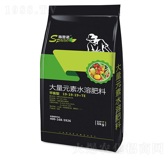 大量元素水溶肥料19-19-19+TE 施普諾