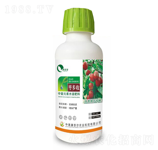 大棗增產(chǎn)專用肥-棗多收-康奈爾