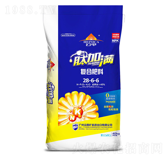 復(fù)合肥料28-6-6-肽加滿-廣州云圖