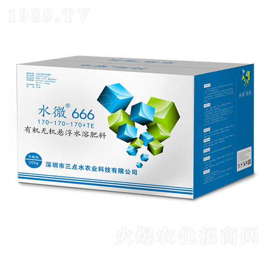 平衡有機(jī)無機(jī)懸浮水溶肥170-170-170+TE-水微666-水微生物