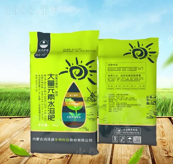 大量元素水溶肥料23-14-13-潤(rùn)澤源生物