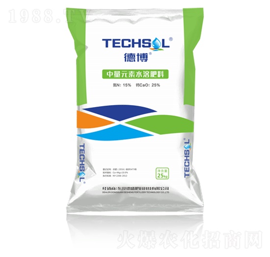 高鈣型中量元素水溶肥-德博-德盛肥料