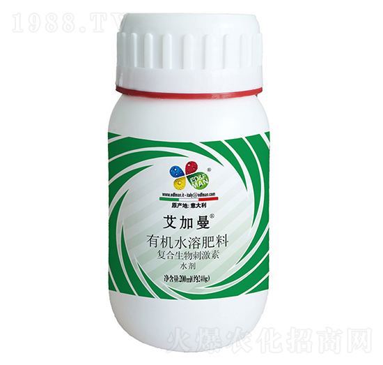 200ml有機水溶肥料-艾加曼-益碩生物