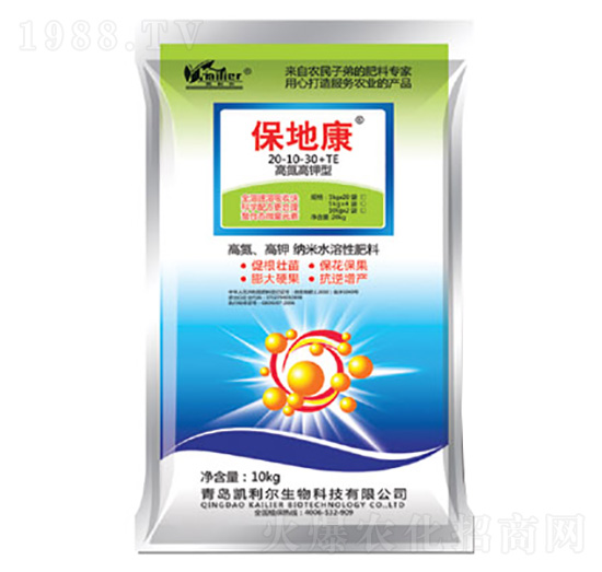 高氮高鉀型水溶肥-保地康-凱利爾