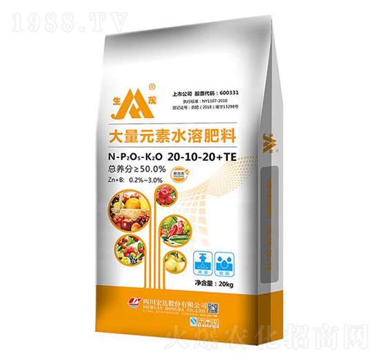 ����Ԫ��ˮ�ܷ�20-10-10+TE-��ï-���_(d��)�ɷ�