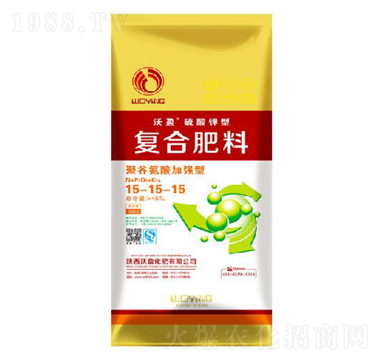 聚谷氨酸加強(qiáng)型復(fù)合肥料15-15-15-沃盈生物