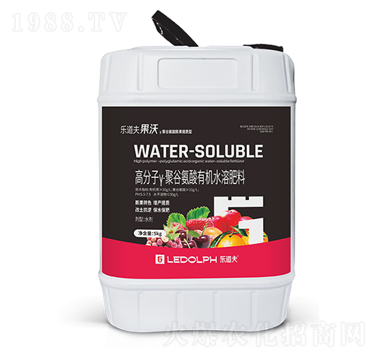 膨果提質(zhì)型高分子γ-聚谷氨酸有機(jī)水溶肥-葉沃-樂道夫