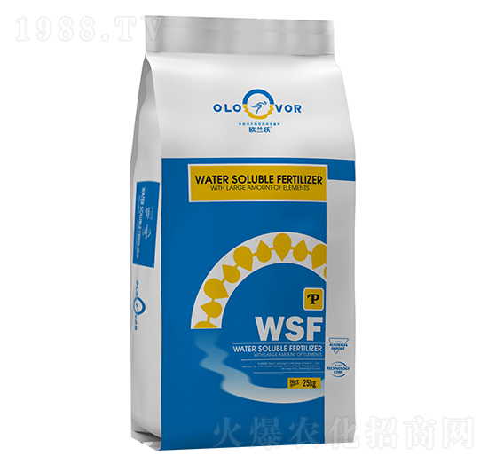 25kg大量元素水溶肥料9-40-10+2Mg+TE-歐蘭沃