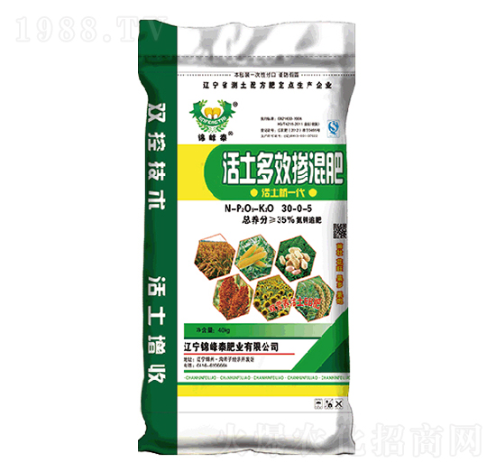 活土多效摻混肥30-0-5-錦峰泰