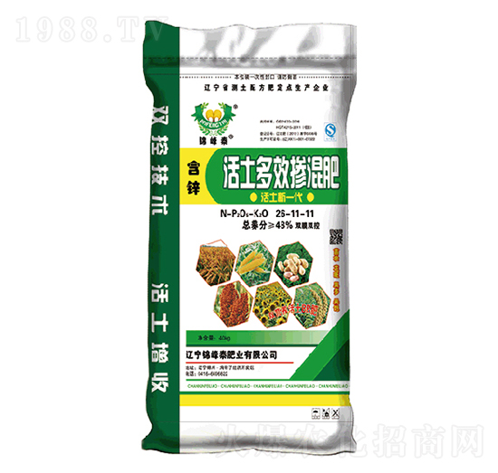 活土多效摻混肥26-11-11-錦峰泰