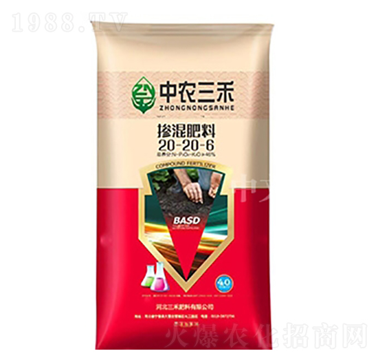 40kg摻混肥料20-20-6-中農(nóng)三禾