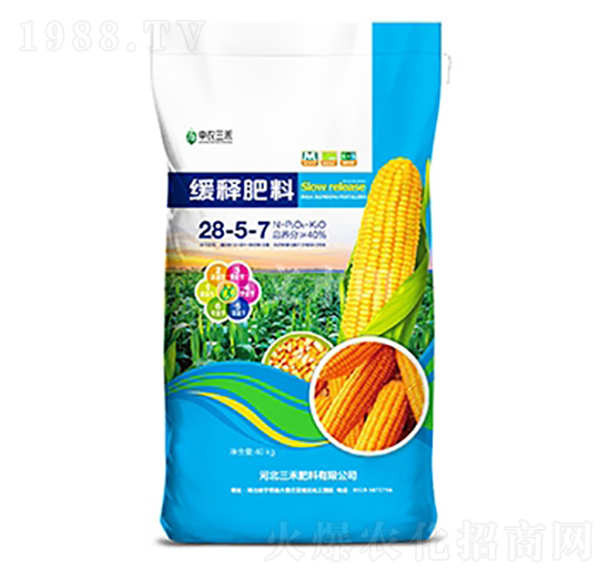 40kg緩釋肥料28-5-7-中農(nóng)三禾