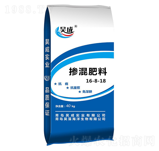 海藻摻混肥料16-8-18-昊成實業(yè)