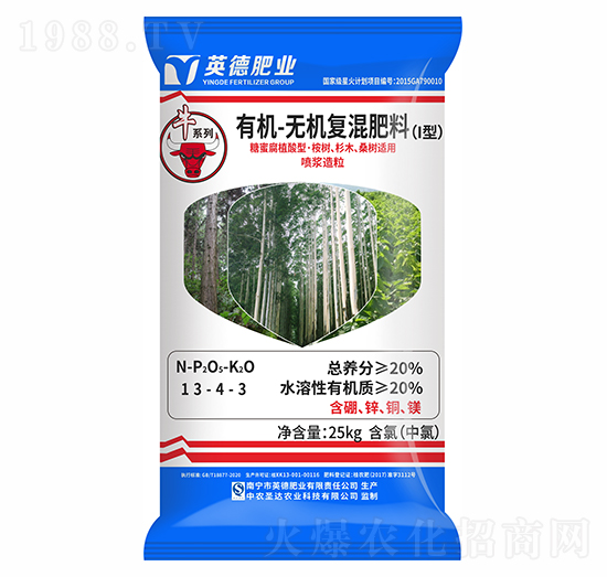 有機-無機復(fù)混肥I型13-4-3-糖蜜豐-和齊成