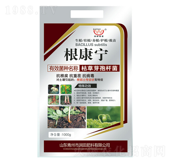 枯草芽孢桿菌-根康寧-潤田肥料