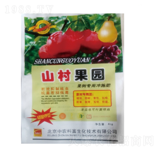 果樹(shù)專(zhuān)用沖施肥-硝酸鉀型（抑制線(xiàn)蟲(chóng)抗重茬）-山村果園