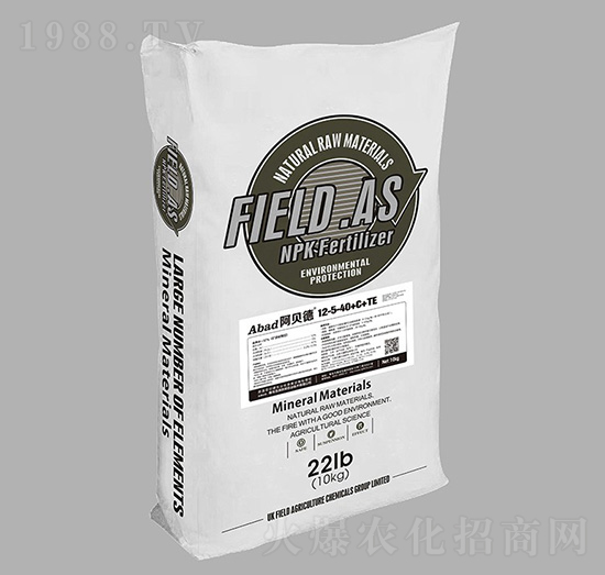 Abad阿貝德·大量元素水溶肥料12-5-40+C+TE-浩潤農(nóng)邦