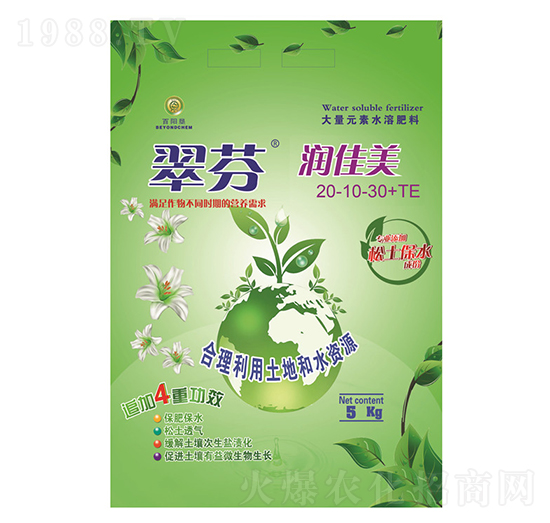 �ߵ���ʹ���Ԫ��ˮ�ܷ�20-10-30+TE-��ҝ�(r��n)����-���(y��ng)��