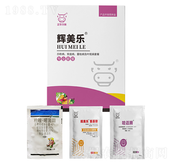 白粉病、炭疽病、蔓枯病及葉斑病套餐-輝美樂-正華力致