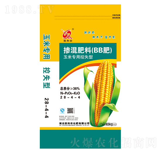 玉米專(zhuān)用控失型摻混肥料（BB肥）28-4-4-凱利農(nóng)-鑫恒豐