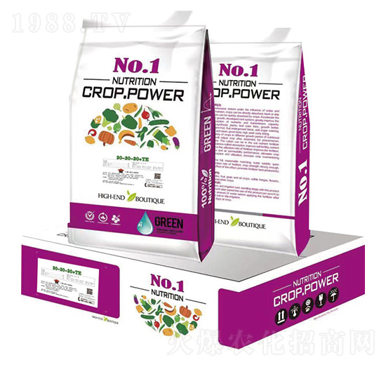 大量元素水溶肥料20-20-20+TE（箱）-田博士