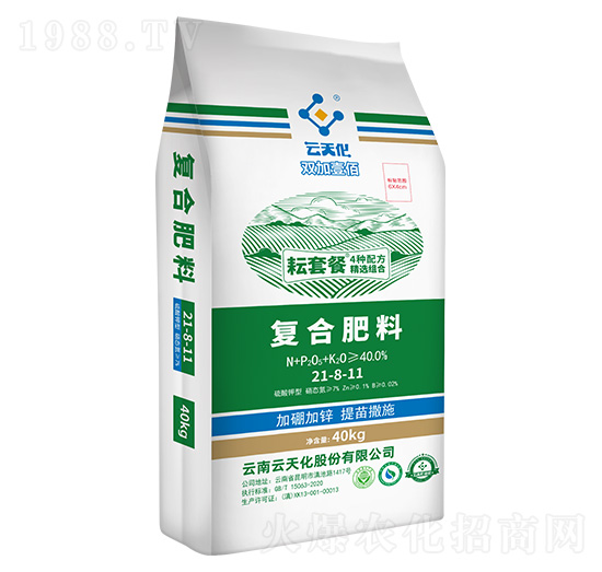 長效復(fù)合肥料21-8-11-耘套餐-云天化