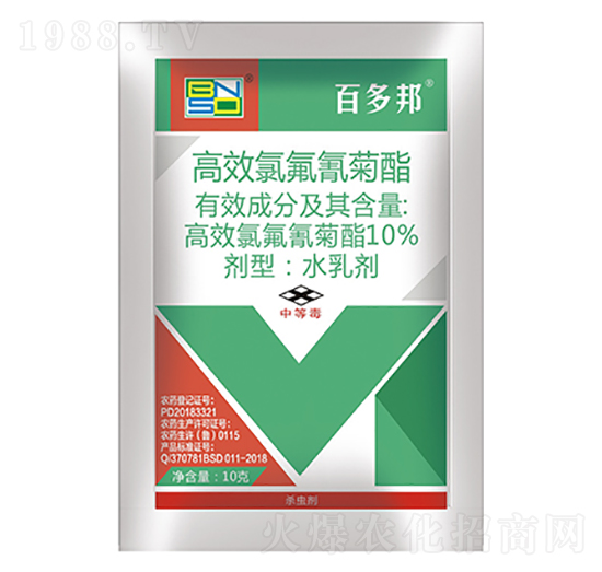 10%高效氯氟氰菊酯水乳劑-百多邦-百農(nóng)思達