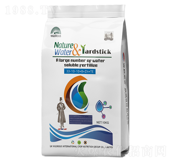 �ߵ��ʹ���Ԫ��ˮ�ܷ�33-10-10+B+Zn+TE-����˹��-�������
