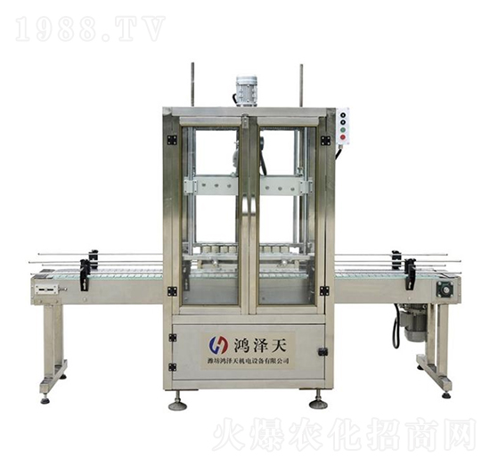 全自動壓蓋機-鴻澤天
