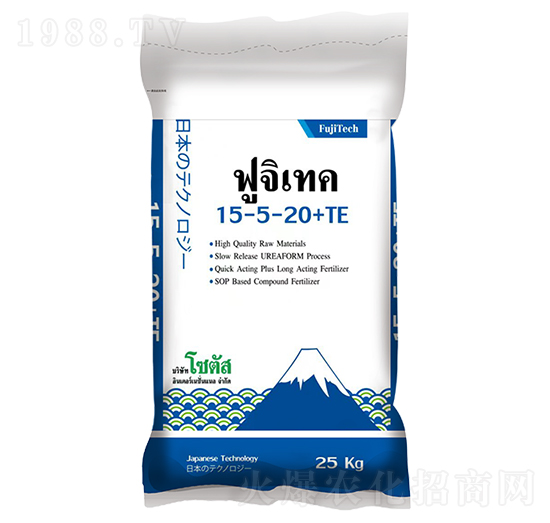 復(fù)合肥料15-5-20+TE（馬來西亞、澳大利亞、泰國）-住商肥料