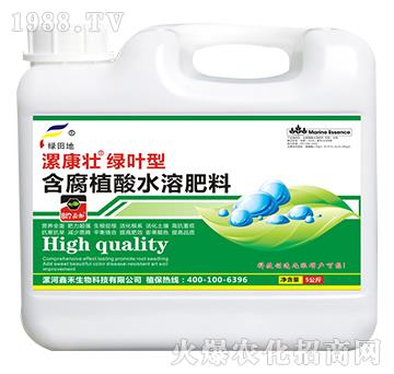 綠葉型含腐殖酸水溶肥料（壺）-漯康壯-綠田地