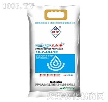 大量元素水溶肥料13-7-40+TE-果利豐-魯化