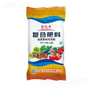 板栗果樹專用肥17-10-20-金沃豐-沃豐化肥