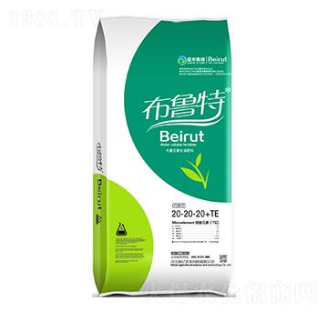 10kg平衡型大量元素水溶肥料20-20-20+TE-布魯特-藍禾生物