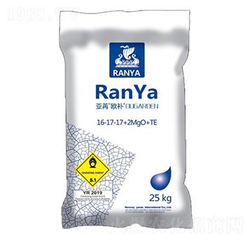 純硝基水溶肥料16-17-17+2MgO+TE 亞苒歐補 亞苒國際